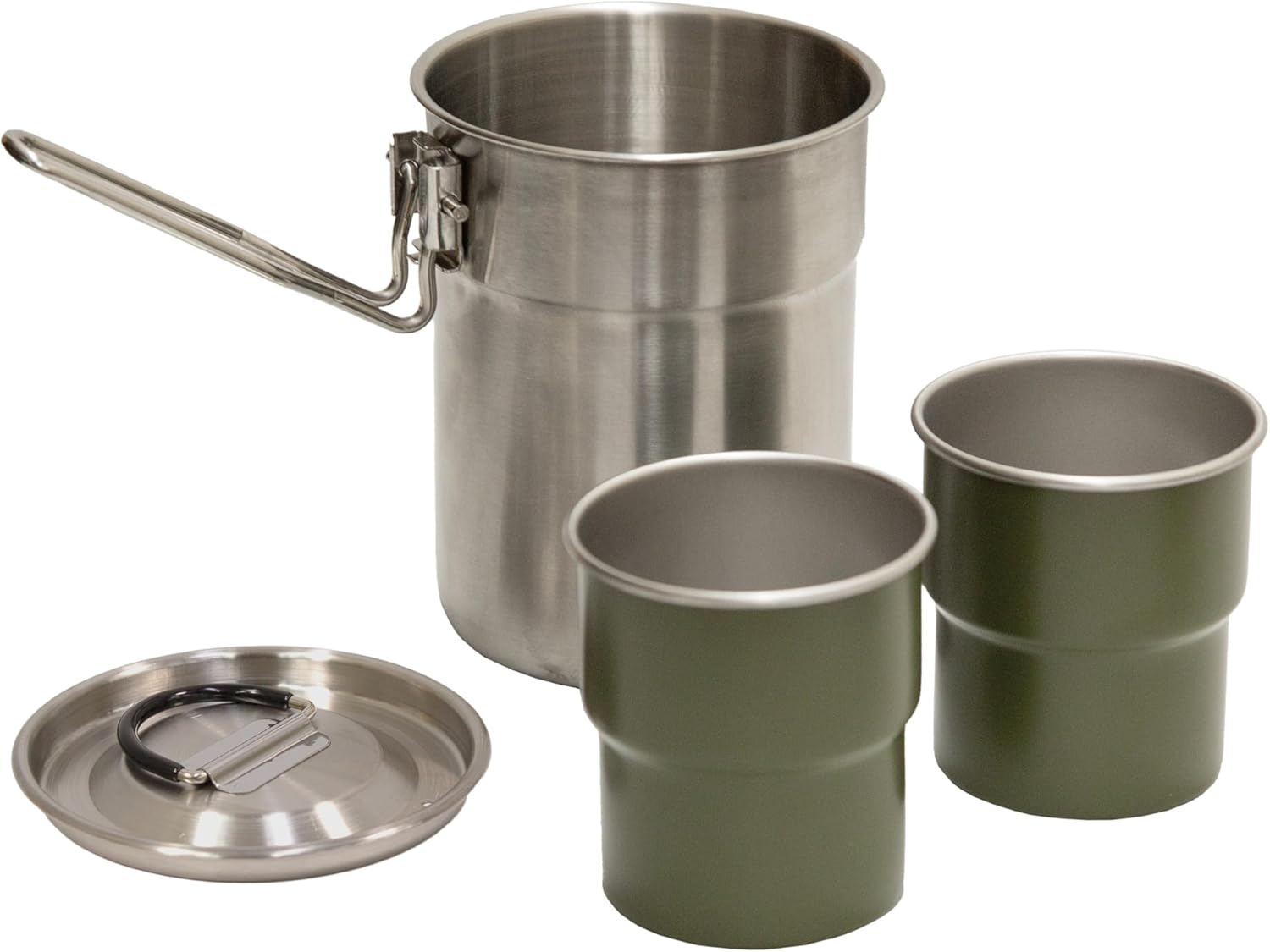 Stainless Steel Camping Cookwa - Nesting Camping Cooking Set recensione e prezzo
