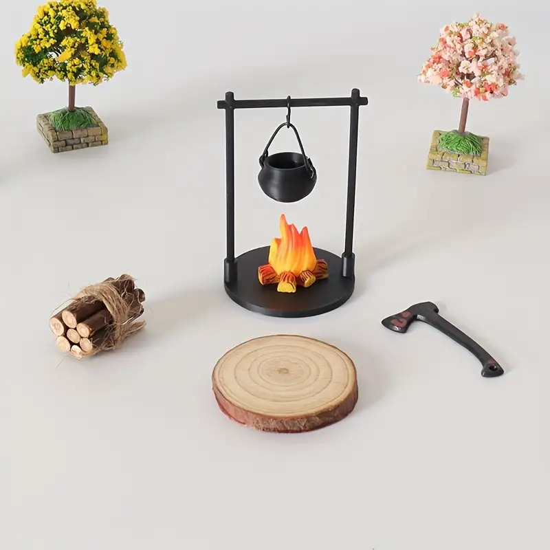 Mini Campfire Hanging Stove Po - Camping Cooking Appliances recensione e prezzo