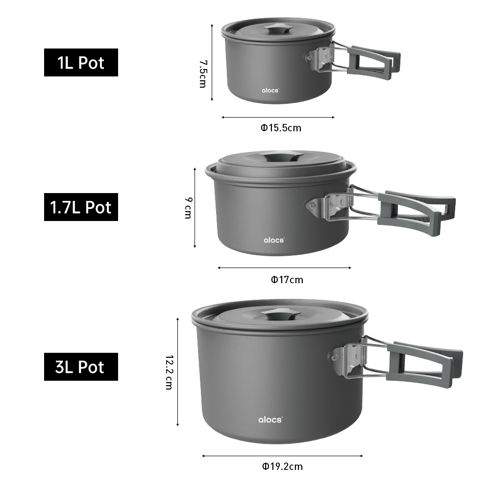 Camping Cooking Pot Aluminum A - Camping Cooking Essentials recensione e prezzo