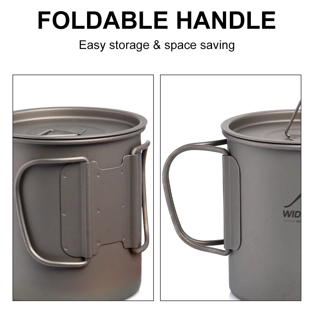 Widesea Camping Mug Titanium C - Camping Cooking Set Jetboil recensione e prezzo