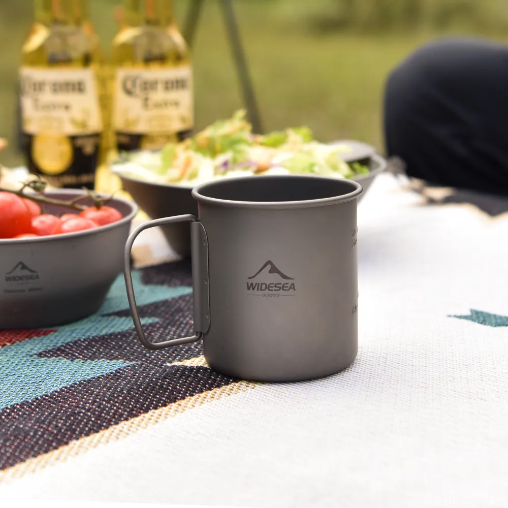 Widesea Camping Mug Titanium C - Camping Cooking Set Jetboil recensione e prezzo