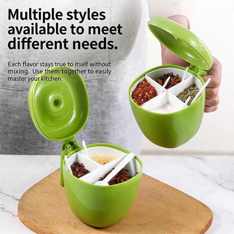 texture4 Compartment Seasoning - Camping Cooking Necessities recensione e prezzo
