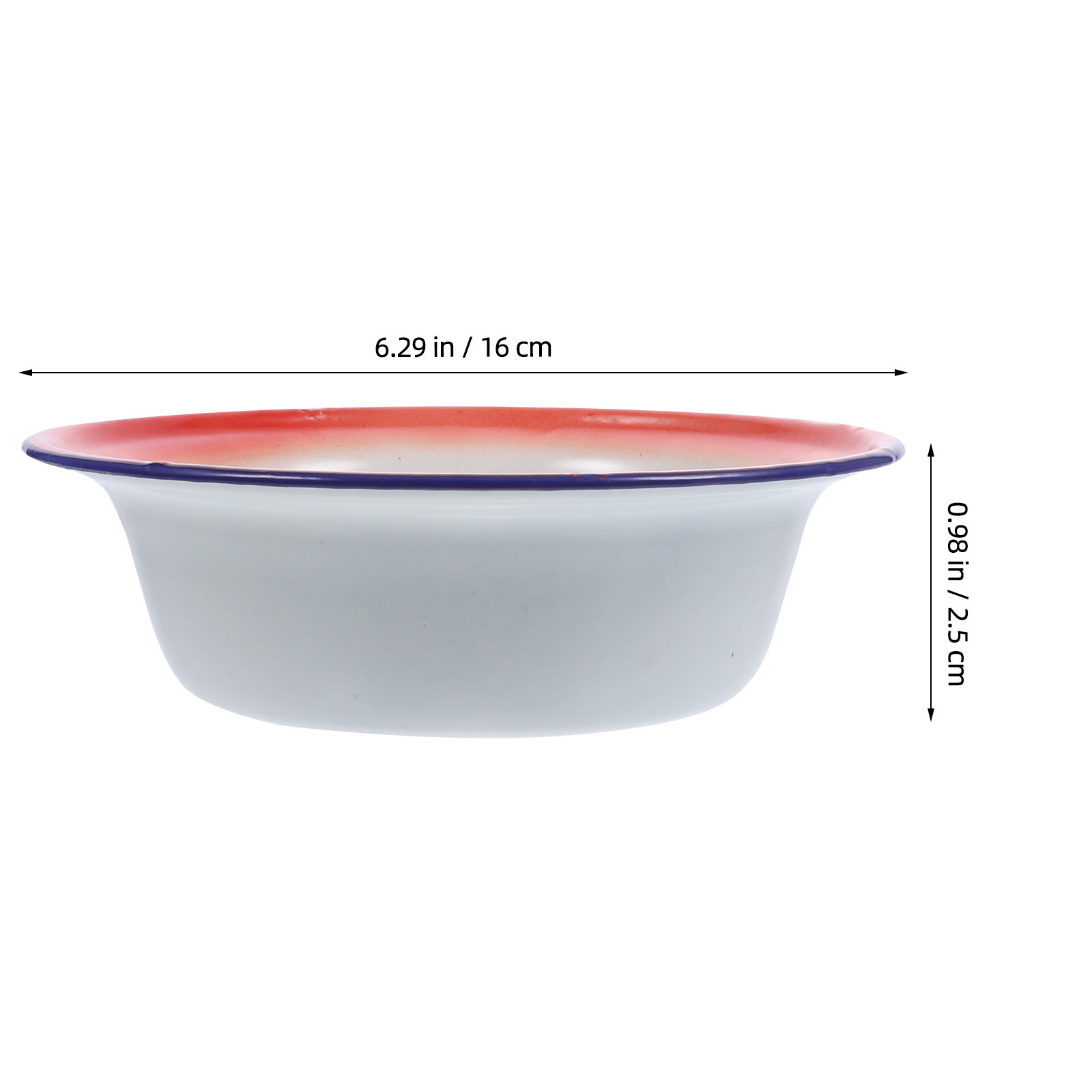 5Pcs Thickened Enamel Bowl Set - Vintage Camping Cooking Set recensione e prezzo