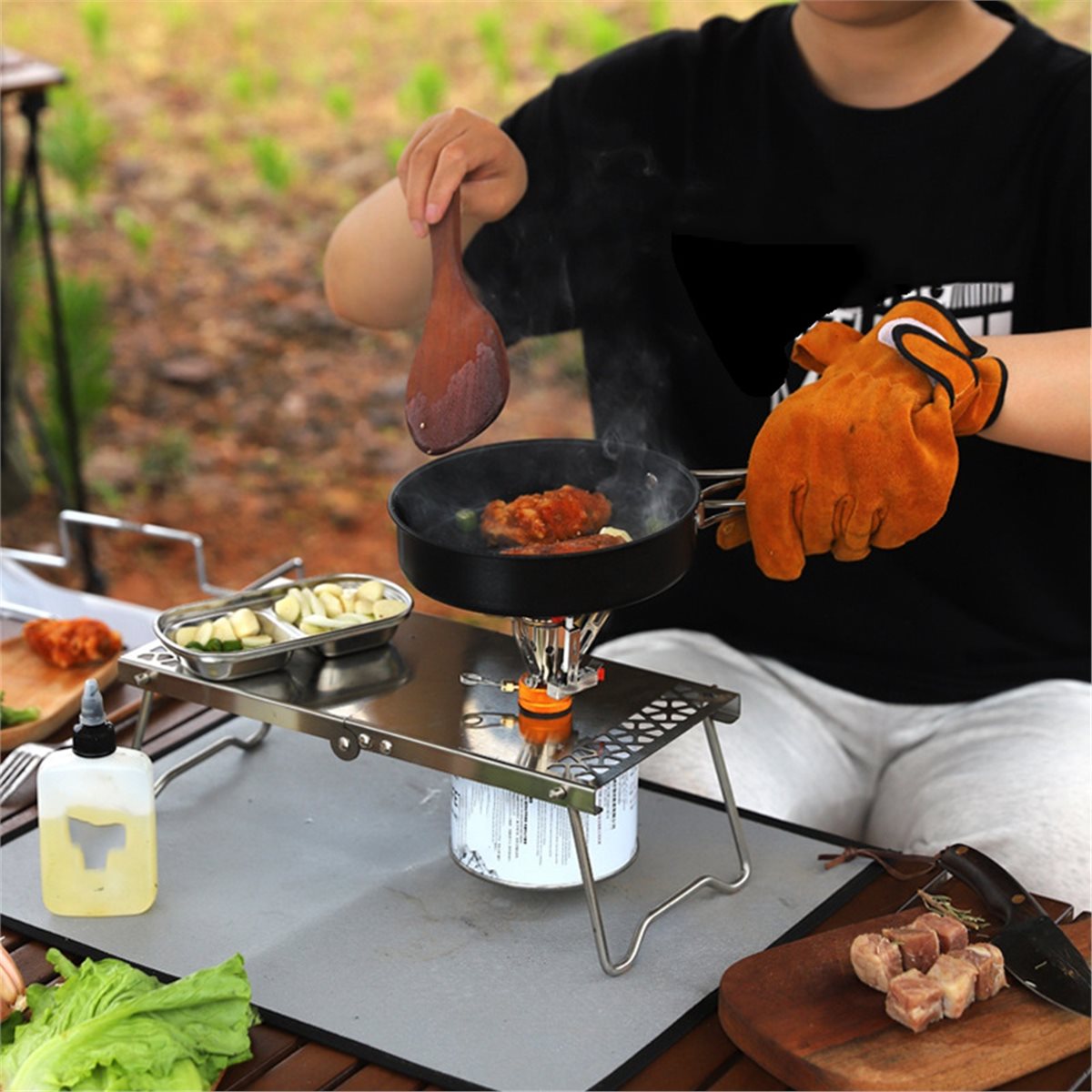 (ABHW) Portable Outdoor Stove, - Camping Cooking Appliances recensione e prezzo