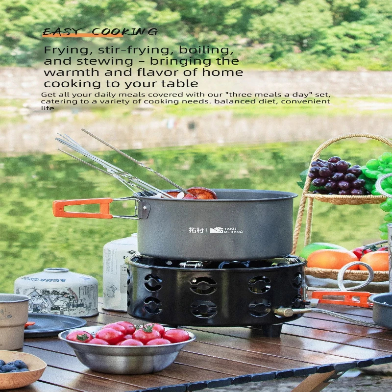 10Pcs Aluminum Camping Cookwar - Camping Cooking Essentials recensione e prezzo