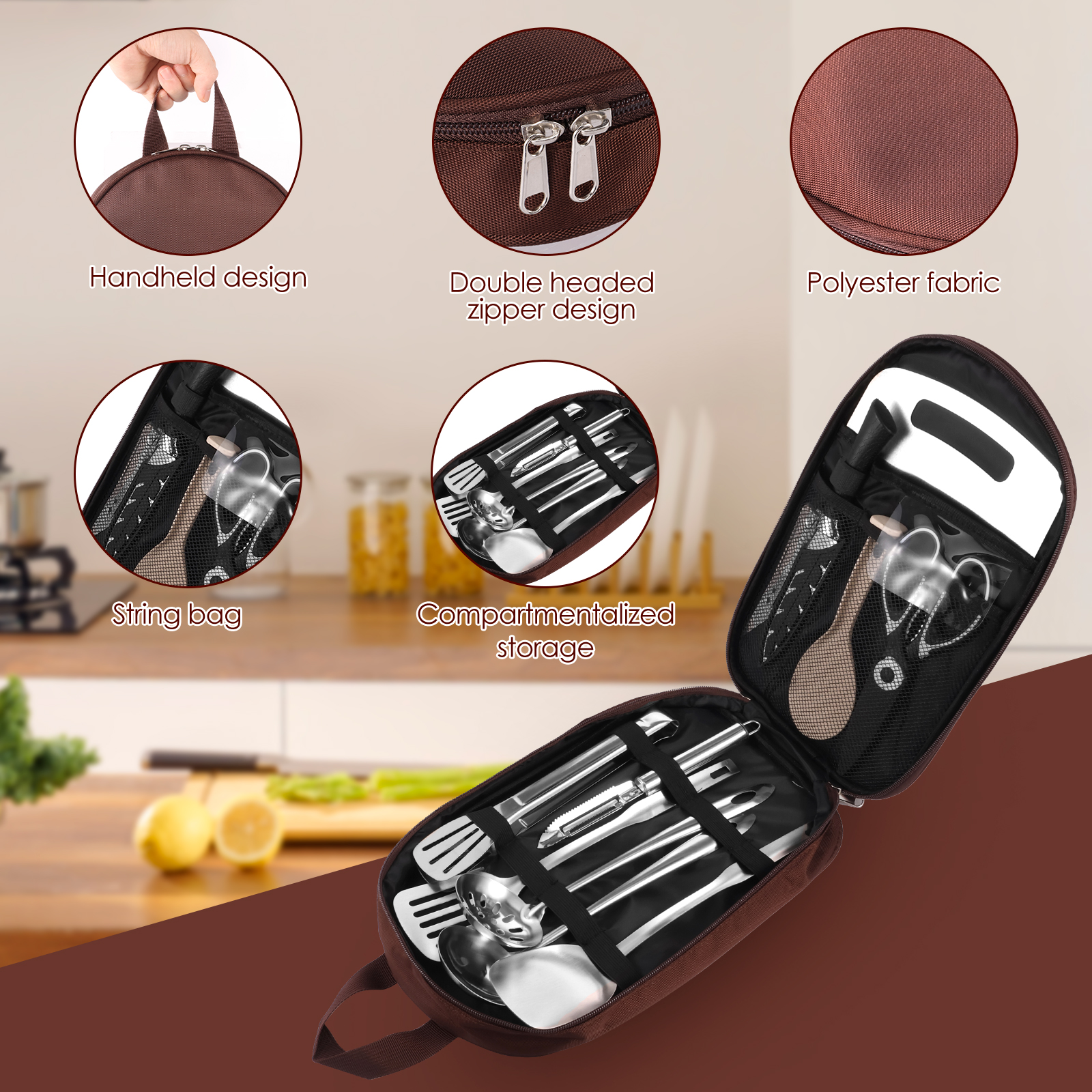 12Pcs Cooking Utensils Set Por - Camping Cooking Set Jetboil recensione e prezzo