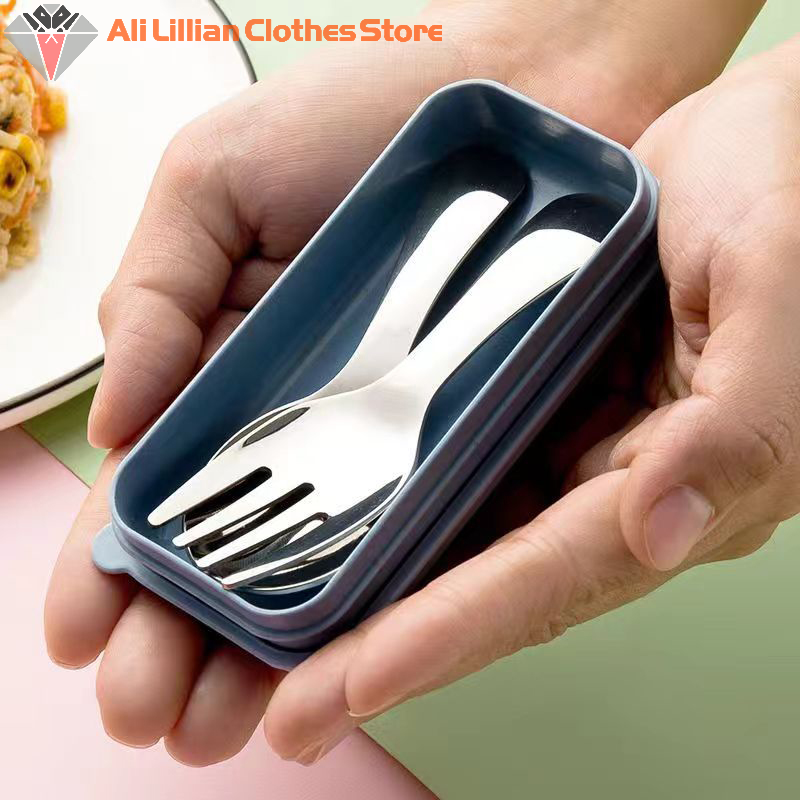 Mini Portable Spoon Fork Table - Camping Cooking And Eating Set recensione e prezzo