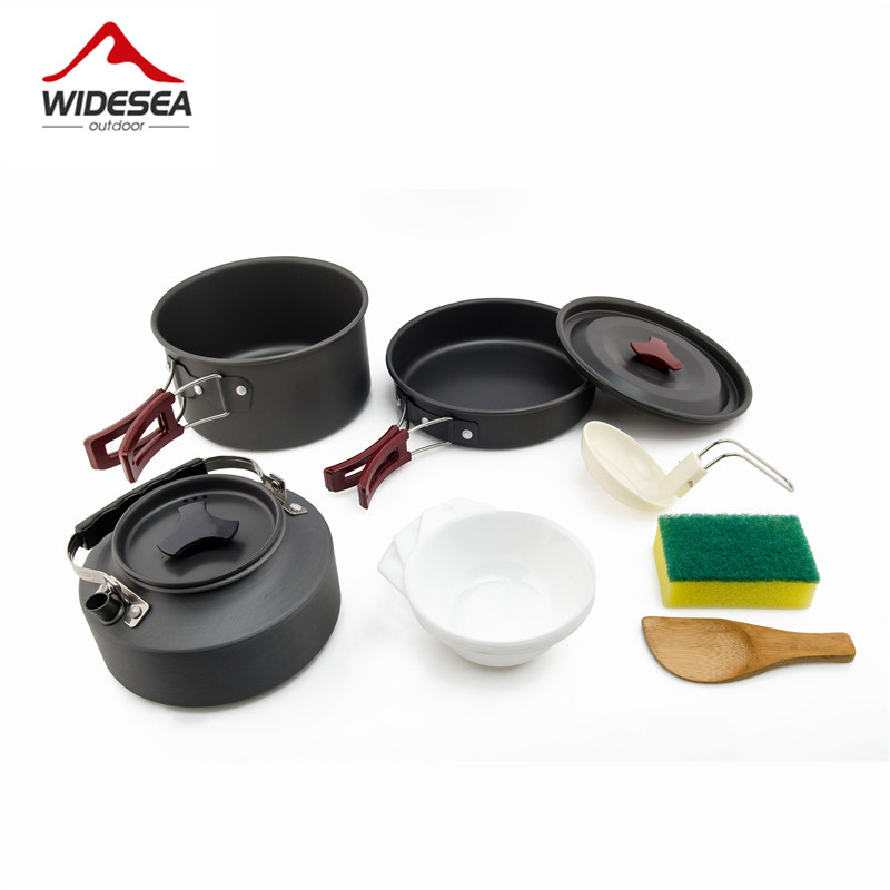 Widesea Camping Cookware Set O - Camping Cooking And Eating Set recensione e prezzo
