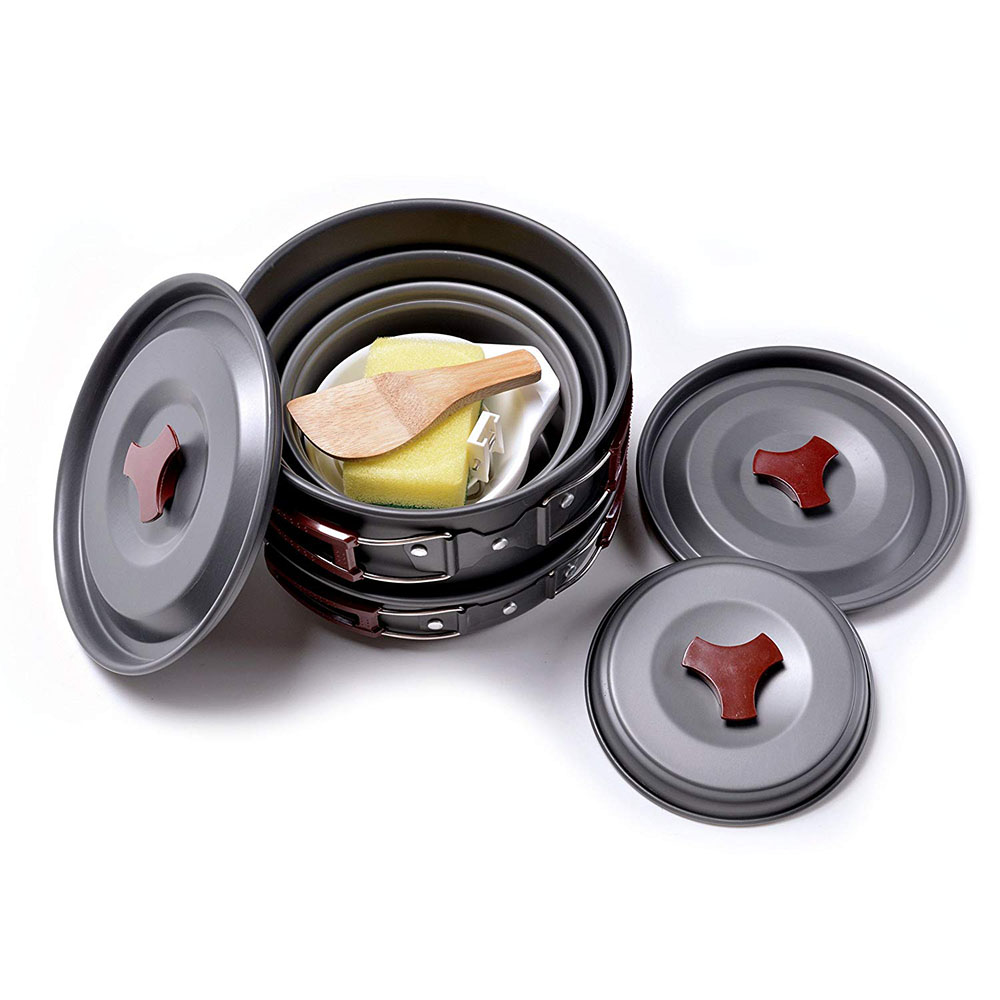 Outdoor Camping Cookware Kit N - Camping Cooking Roll recensione e prezzo