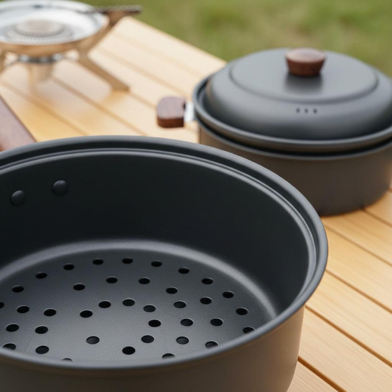 3 L 3L Outdoor Cooking Pot Lig - Nesting Camping Cooking Set recensione e prezzo