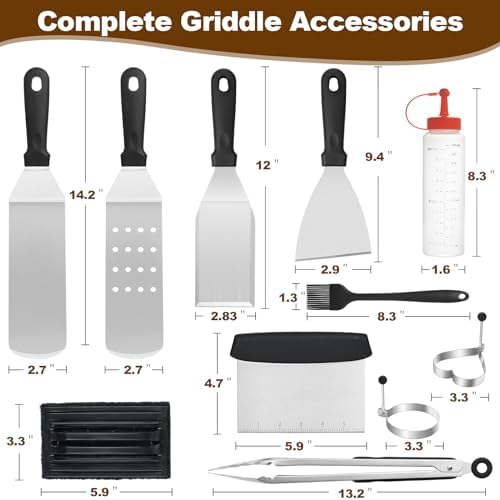 14PCS Griddle Accessories Kit  - Camping Cooking Accessories Set recensione e prezzo