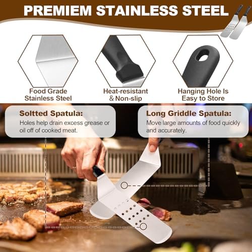 14PCS Griddle Accessories Kit  - Camping Cooking Accessories Set recensione e prezzo